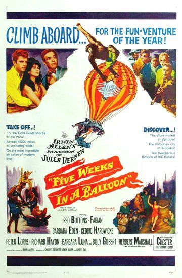 Пять недель на воздушном шаре фильм (1962)