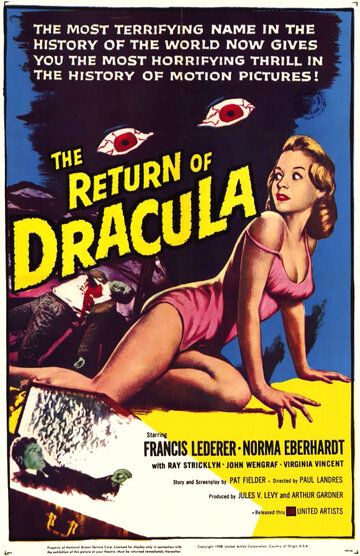 Возвращение Дракулы фильм (1958)