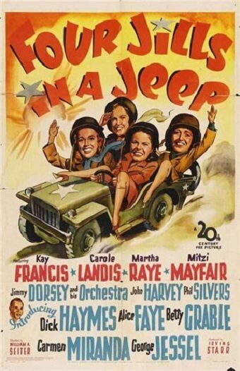 Четыре девушки в джипе фильм (1944)